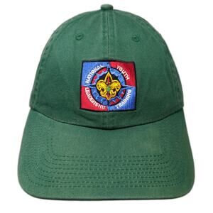 Fahrenheit Baseball Cap Green One Size Boy Scouts NYLT Leadership Training Hat